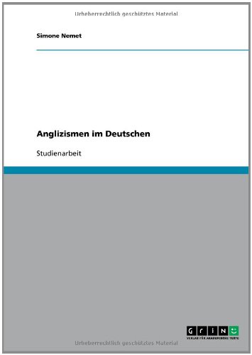 Anglizismen im Deutschen