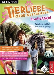 Tierliebe groß geschrieben: Zootierarzt (PC+MAC-DVD)