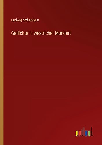 Gedichte in westricher Mundart