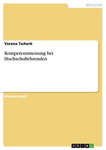 Kompetenzmessung bei Hochschullehrenden