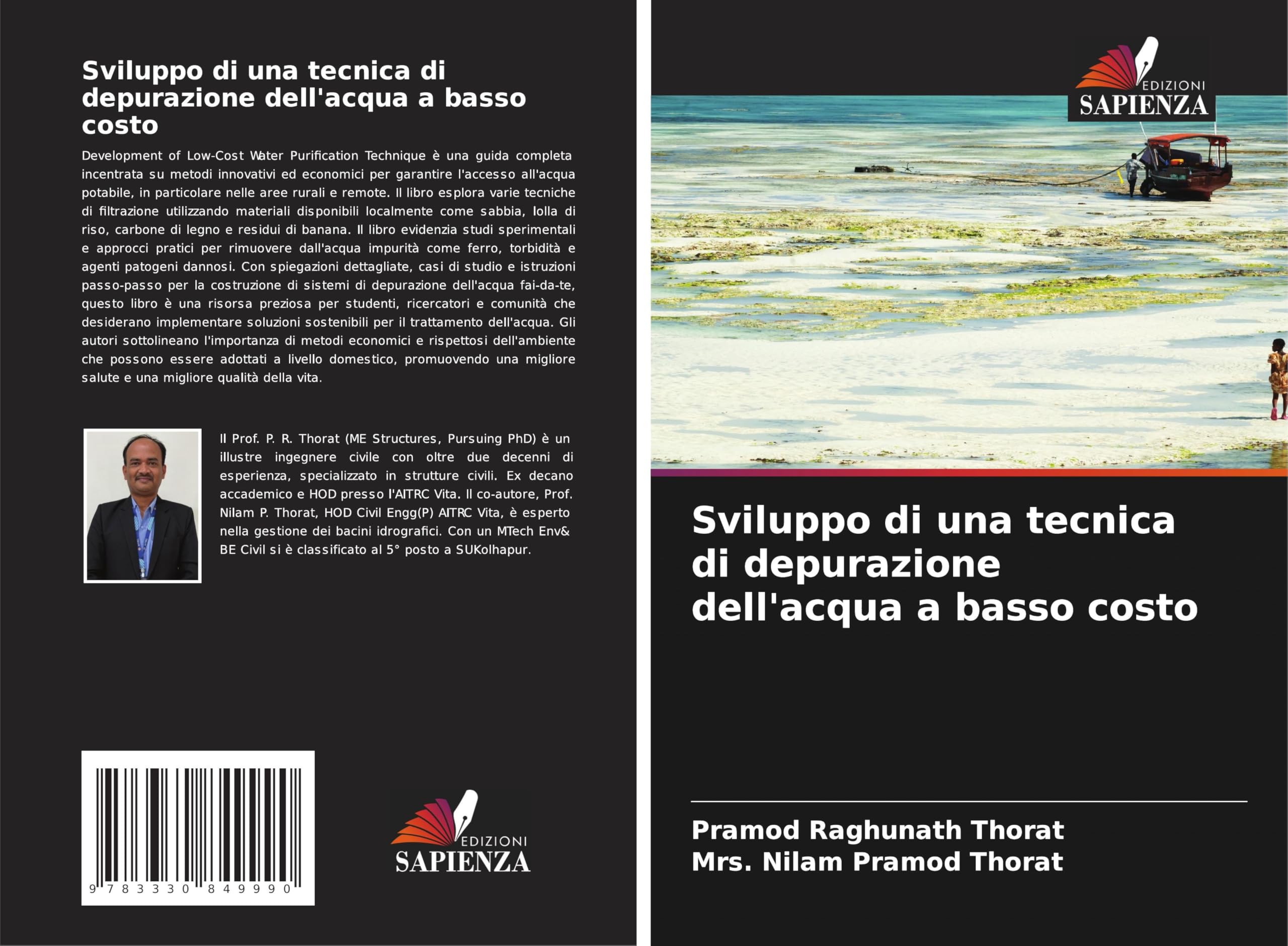 Sviluppo di una tecnica di depurazione dell'acqua a basso costo