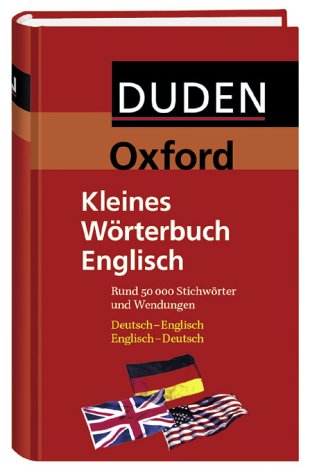 Duden. Oxford-Duden Kleines Wörterbuch Englisch von Dudenredaktion