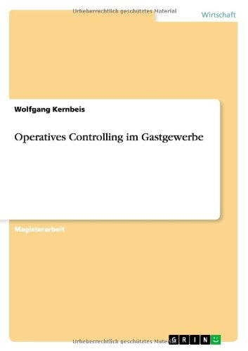Operatives Controlling im Gastgewerbe