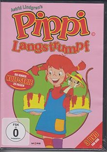 Pippi Langstrumpf Zeichentrick 3 DVD Fan-Box | DVD | Zustand gut