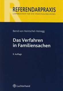 Das Verfahren in Familiensachen