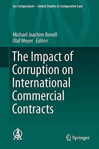 The Impact of Corruption on International Commercial Contracts (Ius Comparatum - Global Studies in Comparative Law)