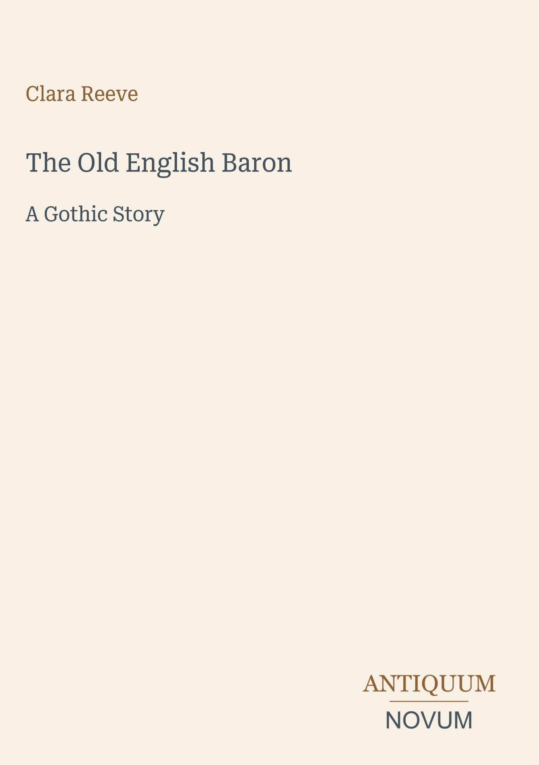 The Old English Baron