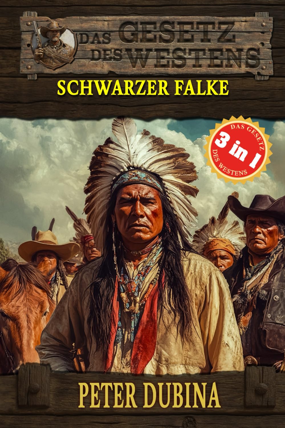 3 Western in 1: Schwarzer Falke: Schwarzer Falke, Eine Falle für Shannon & Spuren der Rache (Historische Western) (Historische Western-Reihe Das Gesetz des Westens, Band 17)