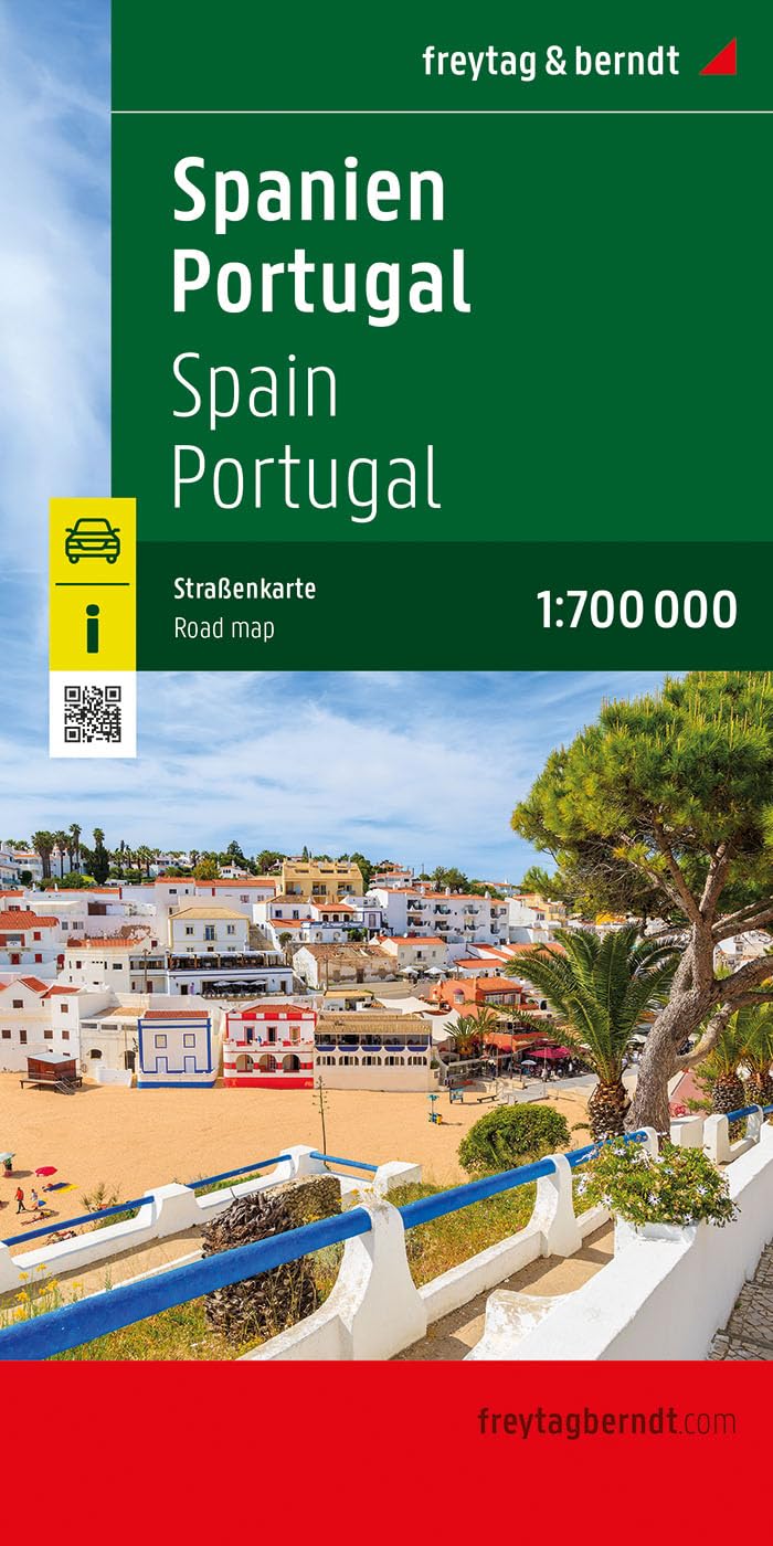 Spanien - Portugal, Straßenkarte 1:700.000, freytag & berndt (freytag & berndt Auto + Freizeitkarten)