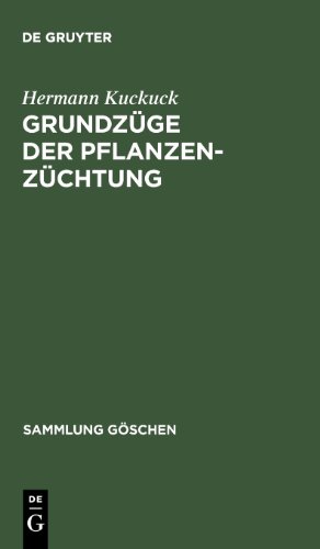 Grundzüge der Pflanzenzüchtung (Sammlung G Schen)