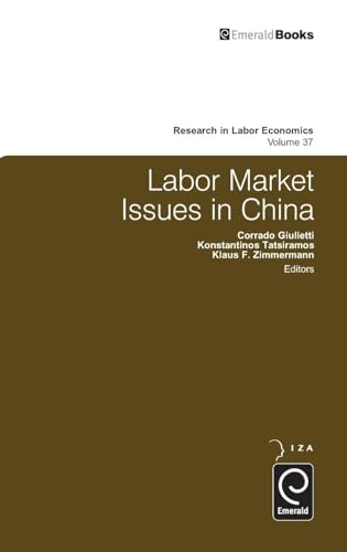 Labor Market Issues in China (Research in Labor Economics, 37, Band 37)
