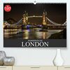 Wundervolles London (hochwertiger Premium Wandkalender 2024 DIN A2 quer), Kunstdruck in Hochglanz