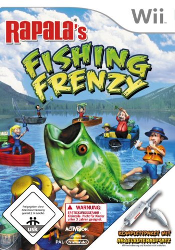 Rapala Fishing Frenzy inkl. Angelrutenaufsatz