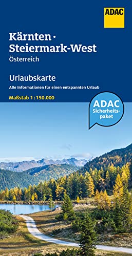Mairdumont GmbH & Co. Kg Adac Urlaubskarte Österreich 04 Kärnten, Steiermark-West 1, 150.000