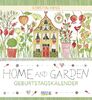 Geburtstagskalender Home & Garden: Immerwährender Wandkalender. Format 22,5 x 24,5 cm.