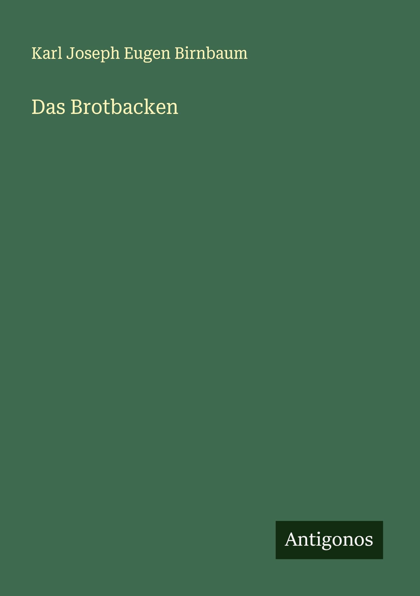 Das Brotbacken