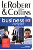 Dictionnaire le Robert & Collins Business: Francais-anglais / Anglais-francais