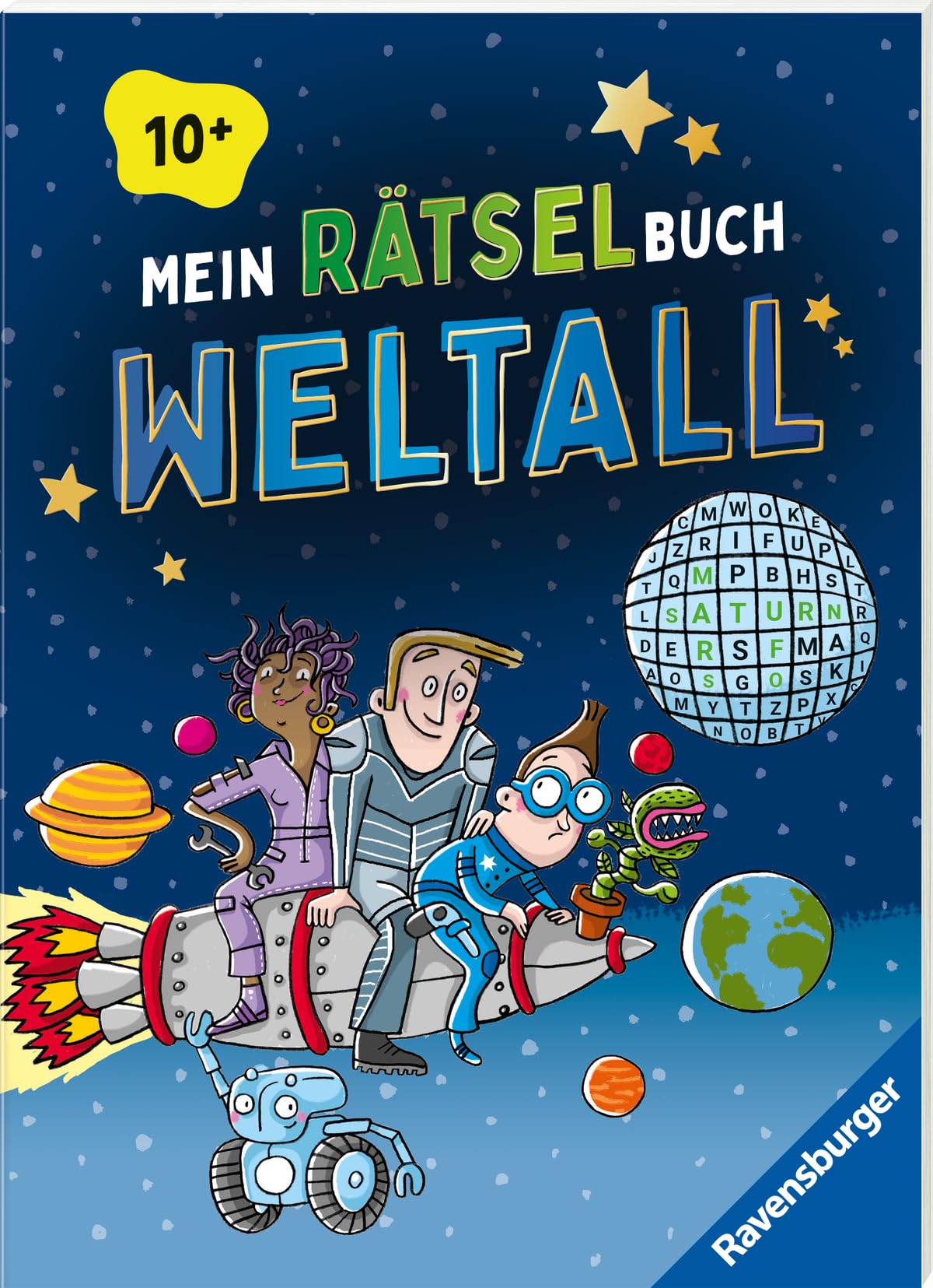  Mein Rätselbuch, für Kinder ab 10 Jahre, Weltall, Rätsel zum Thema Bildidee 