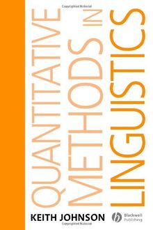 Quantitative Methods In Linguistics