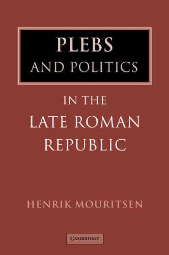 Plebs Politics Late Roman Republic