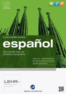Interaktive Sprachreise 15: Kommunikationstrainer Espanol von Digital Publishing | Software | Zustand sehr gut