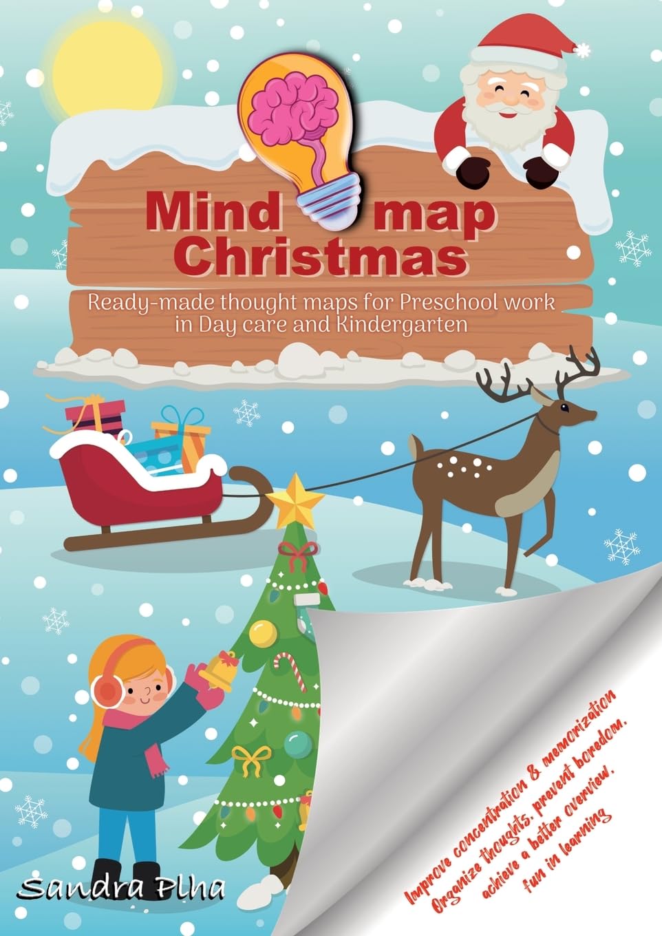 KitaFix-Mindmap Christmas (Ready-made thought maps for Preschool work in Daycare and Kindergarten): Improve concentration & memorization Organize ... achieve a better overview, fun in learning
