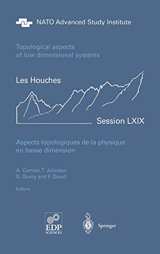 Aspects topologiques de la physique en basse dimension. Topological aspects of low dimensional systems