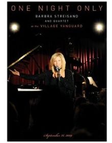 Barbra Streisand - One Night Only: Barbra Streisand and Quartet at The Village Vanguard (plus Audio-CD)