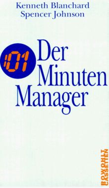 Der Minuten- Manager. Literatur für Kopf Hörer. Cassette.