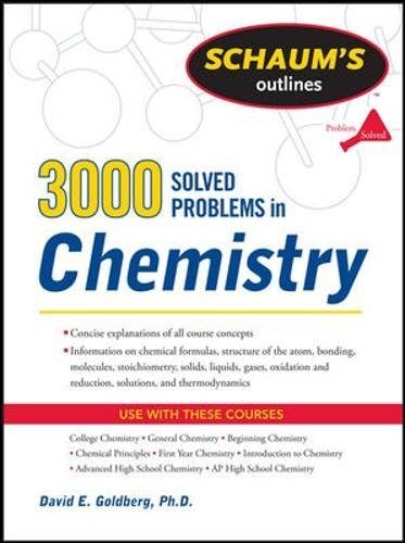3,000 Solved Problems In Chemistry (Schaum's Outlines)