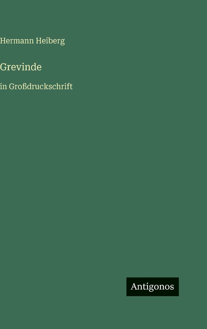 Grevinde: in Großdruckschrift