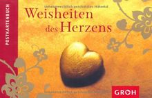 Weisheiten des Herzens: Postkartenbuch