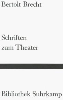 Schriften zum Theater