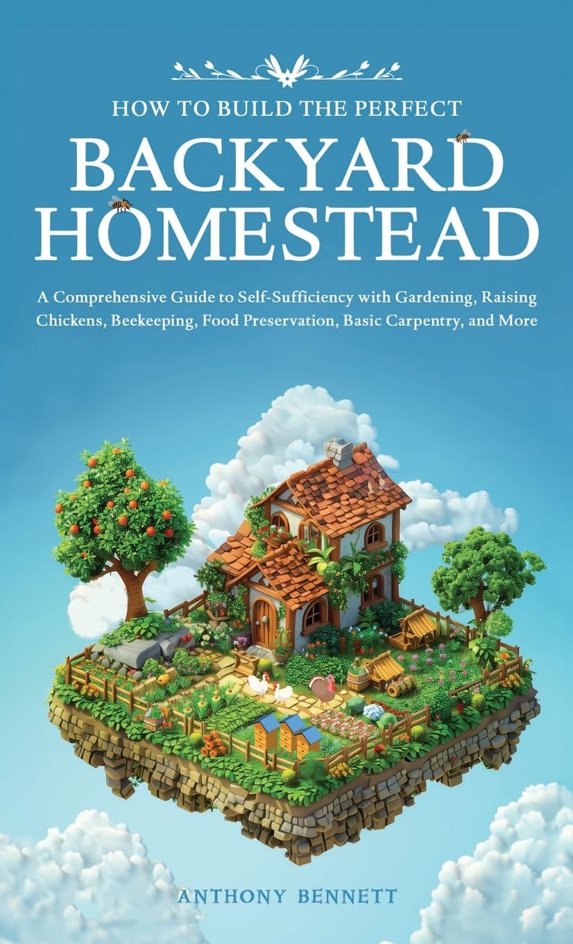 Anthony Bennett How To Build The Perfect Backyard Homestead, A Comprehensive Guide To Self-Sufficiency With Gardening, Raising Chickens, Beekeeping, Food ... And