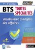 Vocabulaire d'anglais des affaires - BTS toutes spécialités 2023 - Tome 44