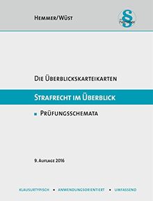 Karteikarten Strafrecht im Überblick