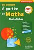 Le nouvel à portée de maths, mathématiques, CM2 cycle 3 : photofiches