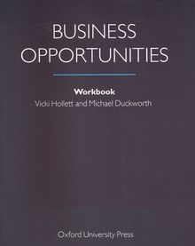 Business Opportunities : Workbook