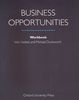 Business Opportunities : Workbook
