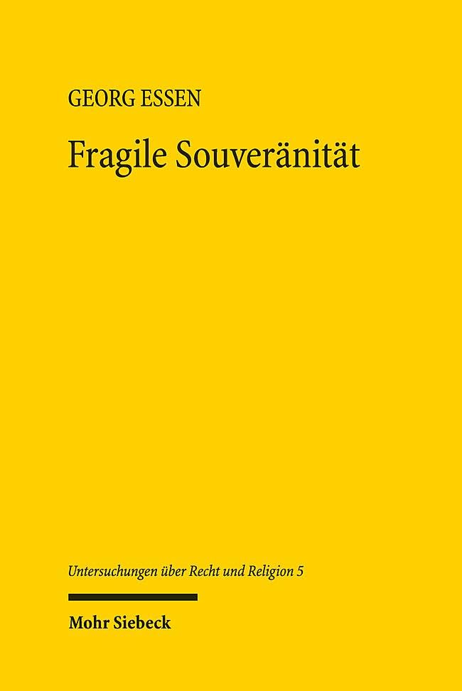 Fragile Souveränität: Eine Politische Theologie der Freiheit (URR)