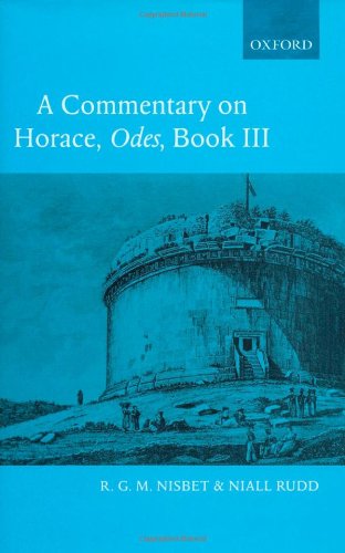 A Commentary on Horace: Odes: Bk. 3