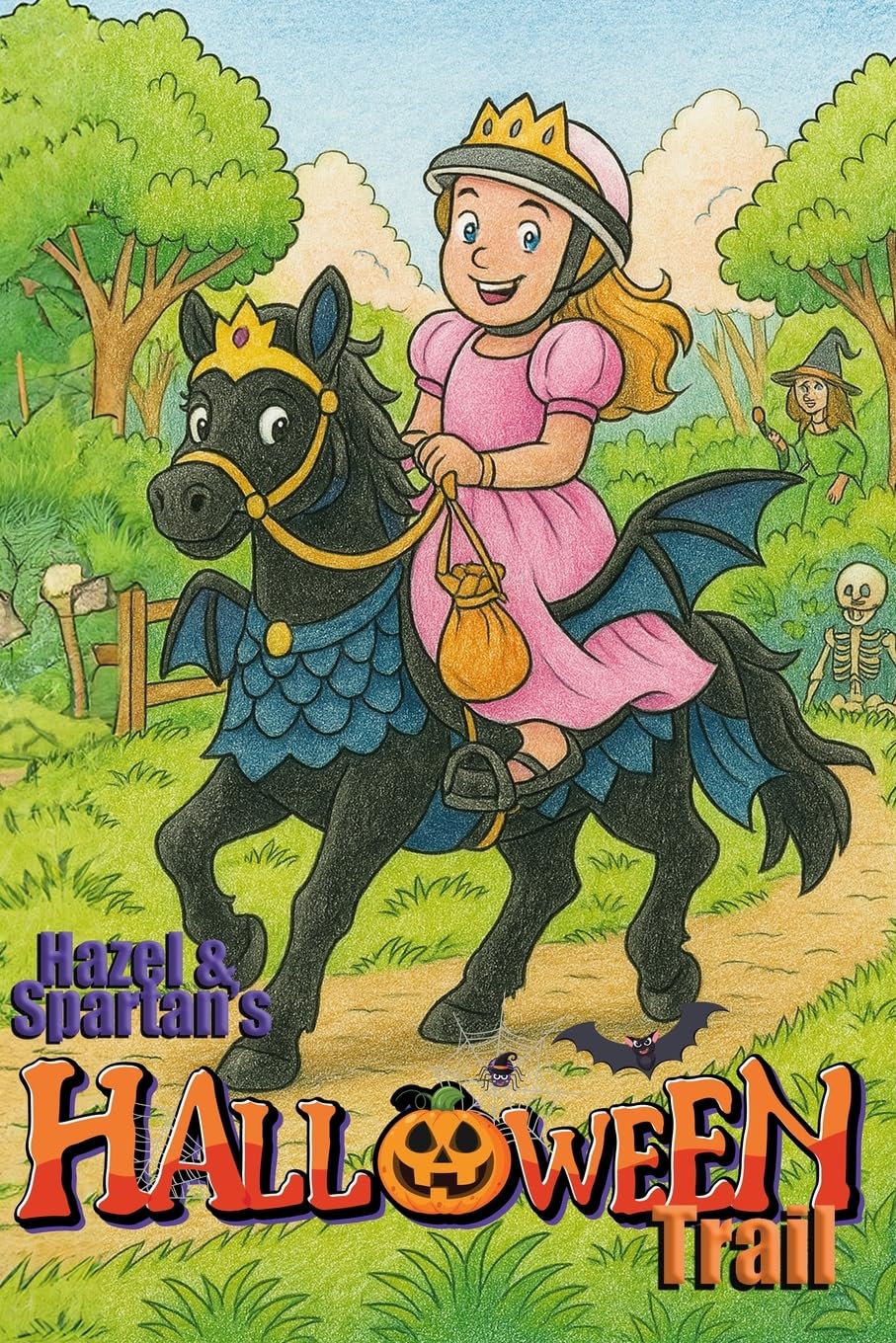 Hazel and Spartan's Halloween Trail