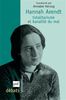 Hannah Arendt : totalitarisme et banalité du mal