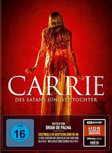 Carrie - Des Satans jüngste Tochter - 3-Disc Limited Collector's Mediabook im Schuber (UHD + Blu-ray + Bonus-Blu-ray)