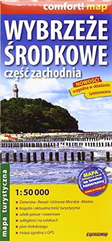 Wybrzeze Srodkowe czesc zachodnia 1 : 50 000: Ostseeküste - westlicher Teil