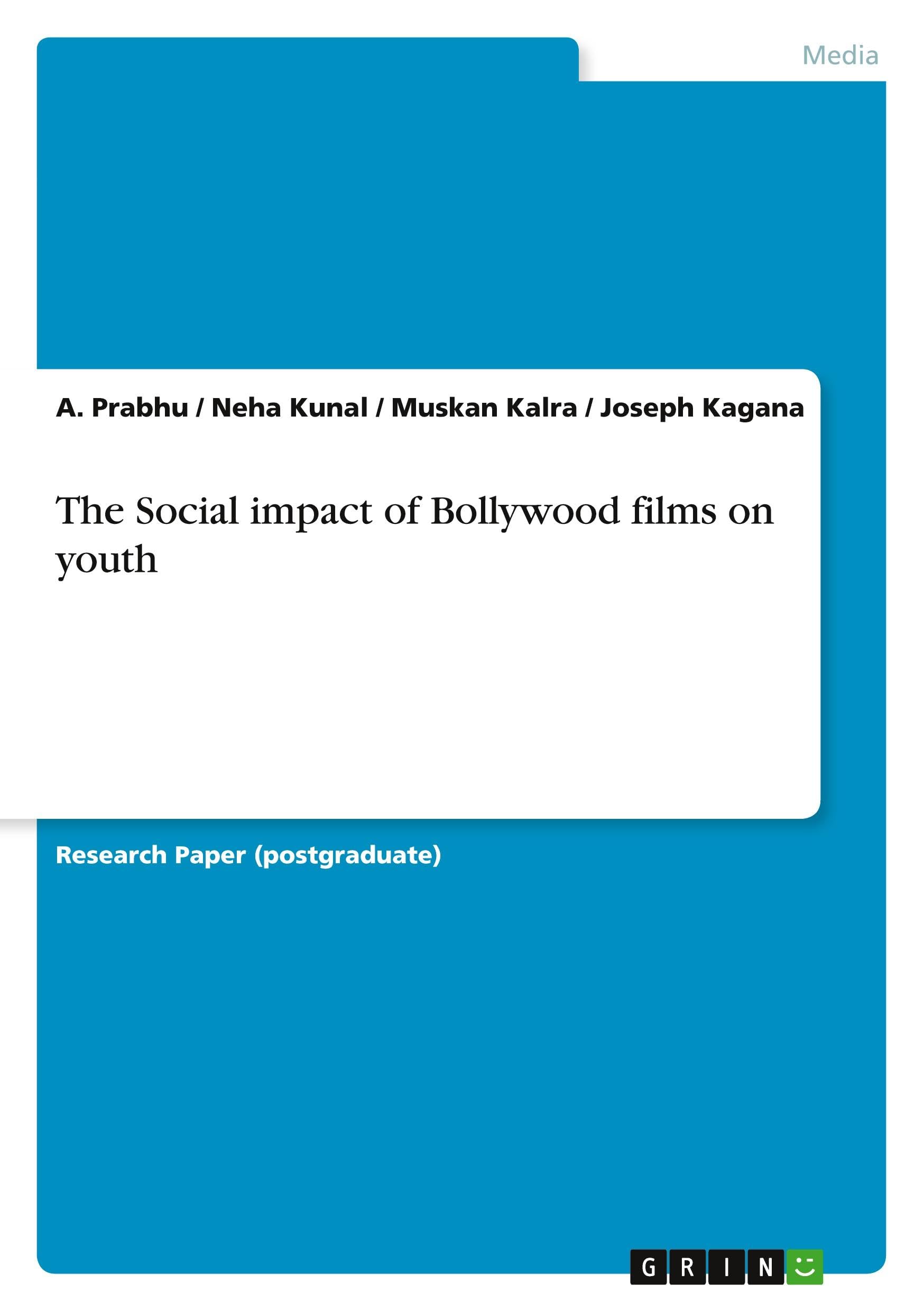 The Social impact of Bollywood films on youth