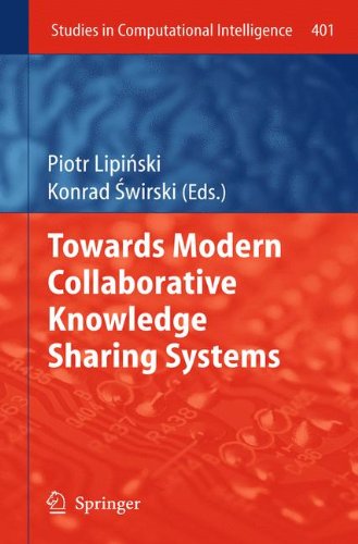 Towards Modern Collaborative Knowledge Sharing Systems (Studies in Computational Intelligence)