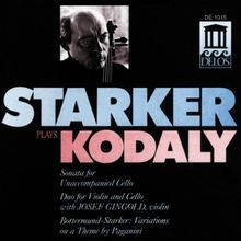 Starker Plays Kodaly