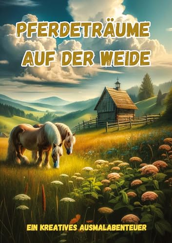 Pferdeträume auf der Weide: Ein kreatives Ausmalabenteuer