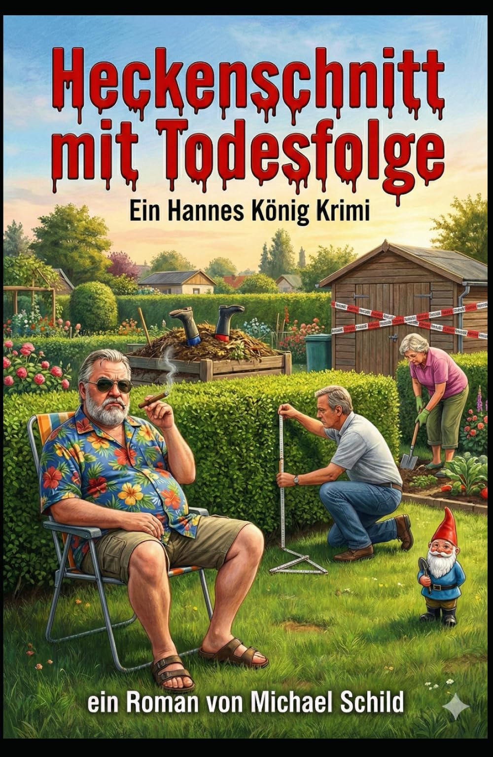 Heckenschnitt mit Todesfolge: Ein Hannes König Krimi - Band 4
